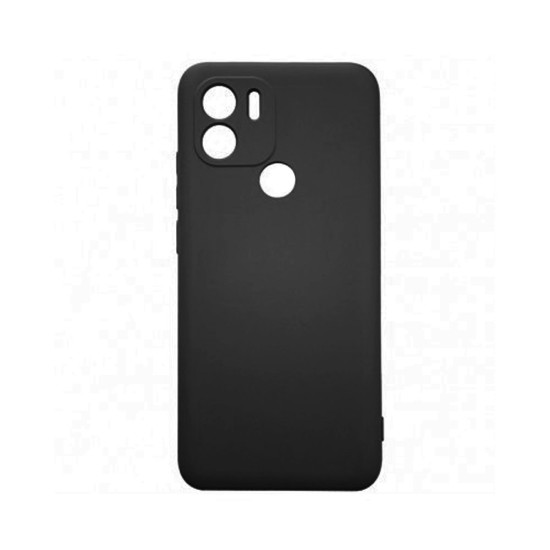 Silicone Case with Camera Shield for Xiaomi Redmi A1 Plus/Redmi A2 Plus Black